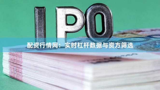 配资行情网：实时杠杆数据与资方筛选